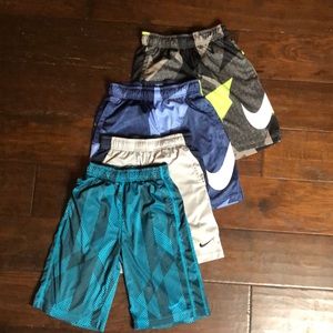 Bundle of Nike boys YM shorts